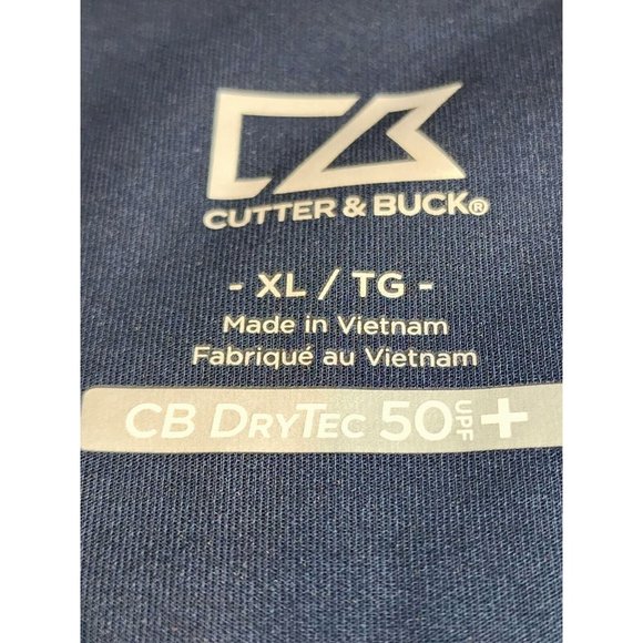 Cutter & Buck XL CB DryTec 50 UPF Plus 1/4 Zip Turner Brothers Embroidered Shirt - Picture 12 of 15